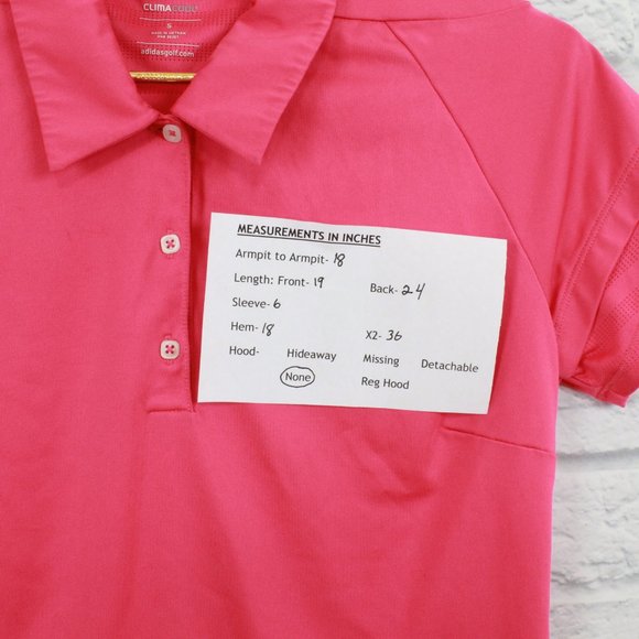 ADIDAS ClimaCool Vented Short Sleeve Polo Shirt S - Picture 8 of 8